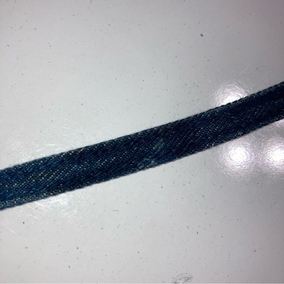 Y2K Steve Madden Small denim embroidered flowers purse handbag - Picture 10 of 16